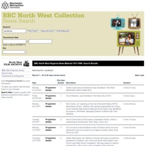 BBC North West film archive