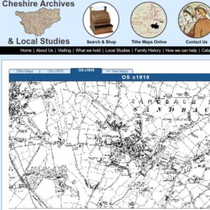 Cheshire Archives Maps