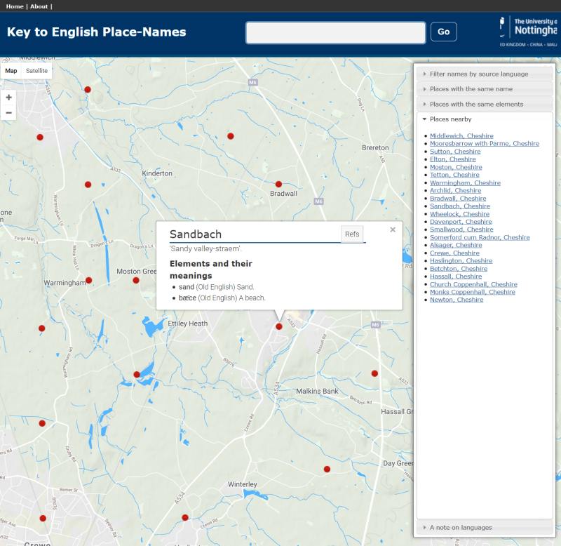 English place names