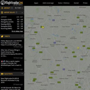 flightradar24 flight traffic