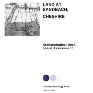 Land at Sandbach, report