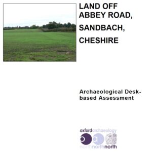 Land off Abbey Road Sandbach