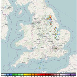 Netweather live rain radar: Sandbach