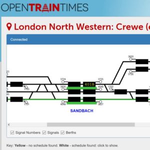 Open Train Times Live Signalling
