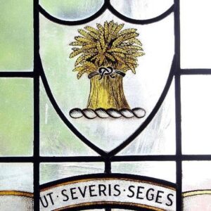 Sandbach School logo window