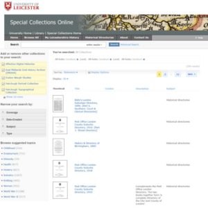 Special Collections Online